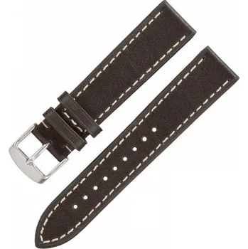 Řemínek na hodinky Řemínek Laco Vintage "Stuttgart / Karlsruhe“ - tmavě hnědý - 22 mm - XL - Prodloužená délka - 20 mm + 5 let záruka a dárek ZDARMA