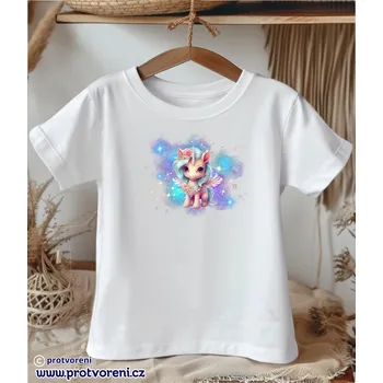 Chlapecké tričko Trička s potiskem Tričko s potiskem, dětské, JEDNOROŽEC - kouzelný, 1 ks zvolte VELIKOST trička ZDE:: 7/8 let Beagle