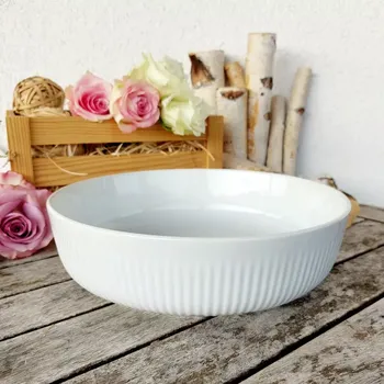 LINKA mísa salátová 24,5 cm, bílá, Thun 1794 (Porcelánová mísa 2. jakost)