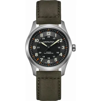 Hodinky Hamilton Khaki Field Titanium Auto H70205830 + 5 let záruka a dárek ZDARMA