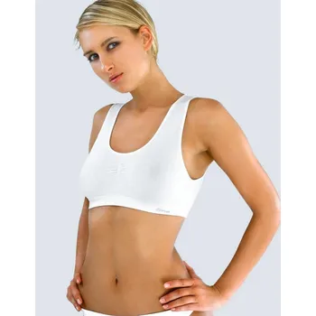 Dámská móda Dámské podprsenka se širokými ramínky - bílá - L/XL