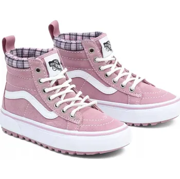 Chlapecká zimní obuv obuv zimní juniorská VANS UY SK8-Hi MTE-1 PLAID, LILAS - 33