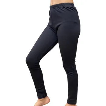 Dívčí legíny Termo legíny dívčí jednobarevné - černé - 98