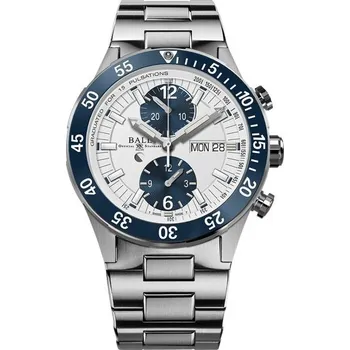 Hodinky Ball Roadmaster Rescue Chronograph (41mm) Limited Edition DC3030C-S1-WH + 5 let záruka a dárek ZDARMA