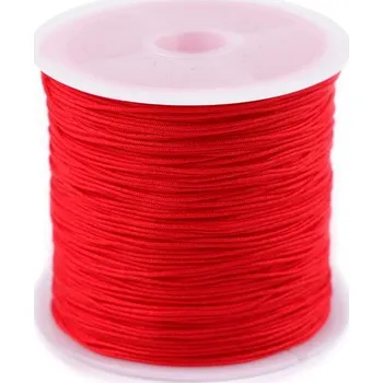 Příze Šňůrka PES Ø0,5 mm - 3 červená