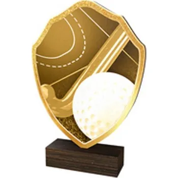 Poháry Bauer Dřevěná plaketa TFRW131 | Pozemní hokej