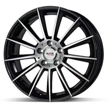 Alu kolo Platin P74 Black Polished 7x17 (5x112 ET51) 66,5 + od 2 kusů DOPRAVA ZDARMA!