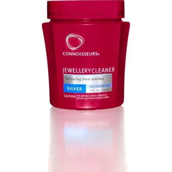 Přípravek na čištění šperků Connoisseurs Čistící roztok na stříbrné šperky 250ml