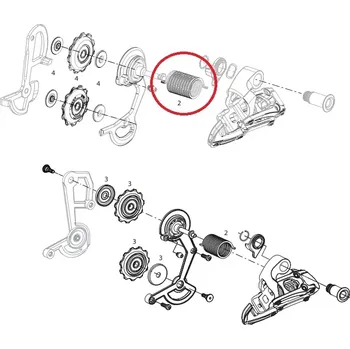 11.7515.032.000 - SRAM 06-08 X0 TORISON SPRING Množ. Uni