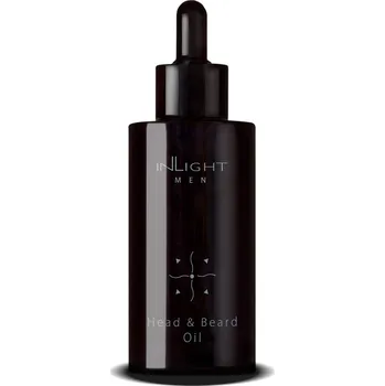 Péče o vousy Inlight Bio vyživující olej na vlasy, vousy a strniště