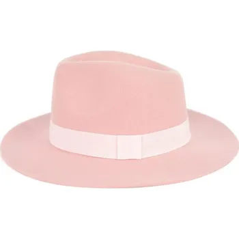 Klobouk Podzimní dámský klobouk růžový