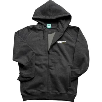 Pánská mikina Montana Mikina Zip Charcoal/white/yellow XL