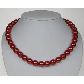 Náhrdelník Náhrdelníky bižuterie - Náhrdelníky z korálků a perel - 4801-0020 - S07 - Světle fialová - stříbro