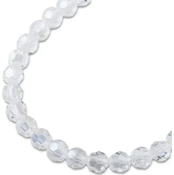 Dětské navlékací korálky Preciosa MC perle kulatá 3 mm Crystal Argent Flare