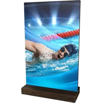 Poháry Bauer Dřevěná plaketa WPLA01M11 | Plavání
