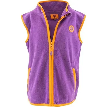 Dívčí vesta dívčí vesta propínací fleezová, Pidilidi, PD1120-06, fialová - 104