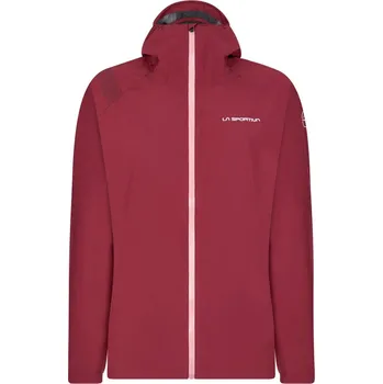 Běžecké oblečení Dámská běžecká bunda LA SPORTIVA Run Jkt W, Red Plum - S