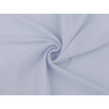 Šatovka krešovaná METRÁŽ - 7 modrá světlá