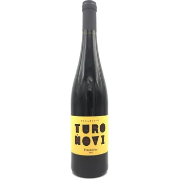 Frankovka 2023, moravské zemské víno, Vinařství Turoňovi, suché