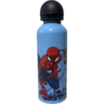 Láhev ALU láhev Spiderman blue Hliník, Plast, 500 ml