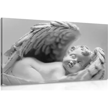 Obraz Dovido Obraz malý andílek v černobílém provedení