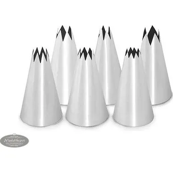 Kovovýroba Jeníkov Sada zdobicích 6 špiček - zubaté