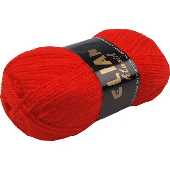 Příze Elian KLASIK příze 50 gramů na pletení - 21 (207) červená