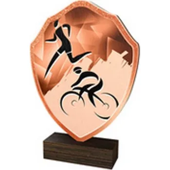 Poháry Bauer Dřevěná plaketa TFRW193 | Duatlon