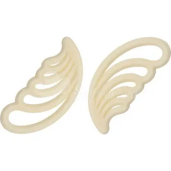 Čokoláda Filigránek Belle bílý - peříčko Feathers 54 mm - cca 440 ks -