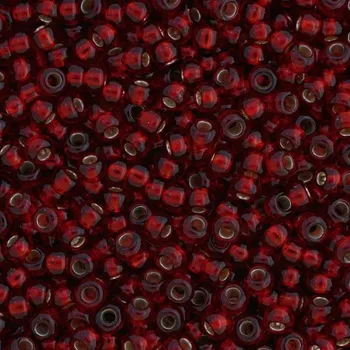 Dětské navlékací korálky PRECIOSA ORNELA Rokajlové korálky - PRECIOSA rokajl 10/0 stříbrný průtah (97090) č. 86