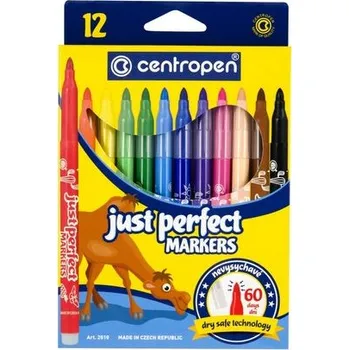 Centropen popisovače Just Perfect 2510 nevysychavý inkoust sada 12ks