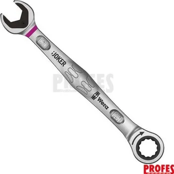 Dílna Wera Otevřený/očko-ráčnový klíč 14/28mm, s přepínací páčkou, Joker Switch, 020069