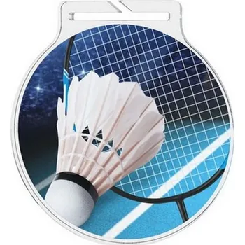 Poháry Bauer Akrylátová medaile MDA60M09 | Badminton
