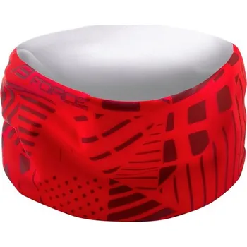 FORCE Šátek FORCE SHARD jaro/podzim, červený UNI