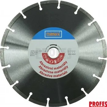 Řezný kotouč Narex Diamantový řezný kotouč na abrasivní materiály DIA 230 Abrasiv Laser