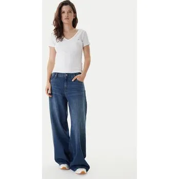 Pánská móda Tommy Jeans T-Shirt Essential DW0DW17385 Bílá Slim Fit XL