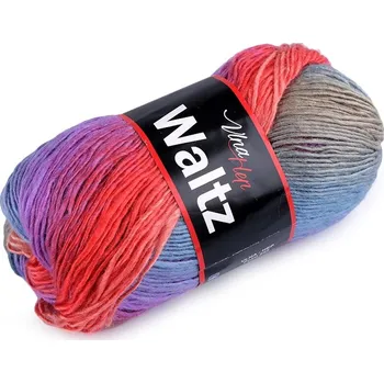 Příze Pletací příze Waltz 100 g - 6 (5712) růžová korálová