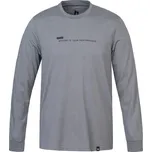 tričko dlouhý rukáv pánské HANNAH KIRK, steel gray - L