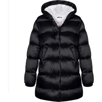Dívčí kabát Kabát dívčí nylonový Puffa podšitý microfleecem, Minoti, 12COAT 2, černá - 98/104 | 3/4let