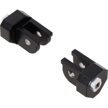 Mounting kit for ION footrest Black. BMW R1200/R1250, RE Himalayan (21-).
