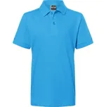 James & Nicholson (Daiber) Dětská polokošile JN070k - Aqua | XL