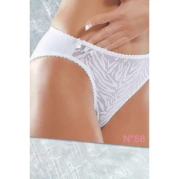 Dámské spodní prádlo Dámské kalhotky 58 white - bílá - S