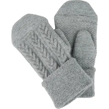 Rukavice Vlnka Tradiční palčáky s ovčí vlnou šedá velikost oblečení Uni