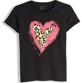 Dívčí tričko GATE Bavlněné tričko s potiskem 11Y 825-0685/89