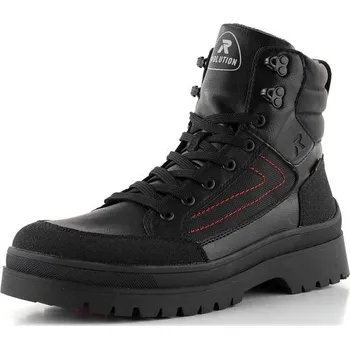 Pánská zimní obuv Rieker Revolution pohorkový kotník s membránou černý U0271-00 - 44 | P665568