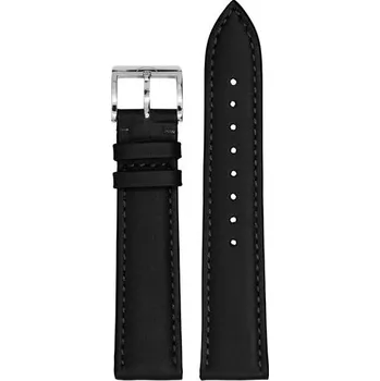 Řemínek na hodinky Řemínek kožený MeisterSinger SKK černý - 18 mm + 5 let záruka a dárek ZDARMA