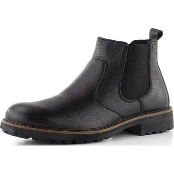 Pánská zimní obuv Ara pánský kožený kotník s Gore-Tex Black Frederik 11-24715-01 - 40 | P669697