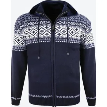 Pánský svetr Kama Svetr Kama Merino 3064 tmavě modrá