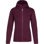 Dámska fleecový svetr s kapuci KILPI Irina w, tmavě fialová - 34