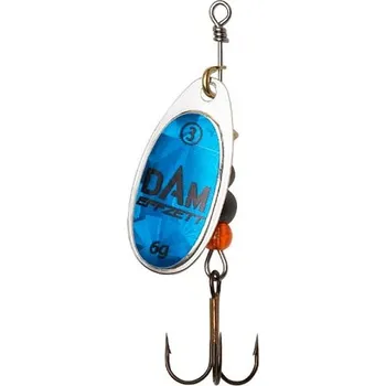 Umělá nástraha DAM Třpytka Effzett Fluo Spinner Sky Prisma - 10g vel.4